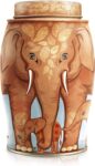 Williamson Tea Elephant Tsavo Caddy Containing English Breakfast Tea Bags - 100g - 40 Individual Tea Bags
