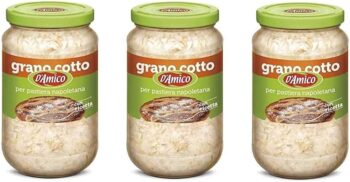 D'amico Grano Cotto per Pastiera Napoletana 580 g Cooked Italian Wheat