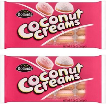 Bolands Premium Cream filled Coconut Biscuits Made in Ireland 200 g Pack of 2